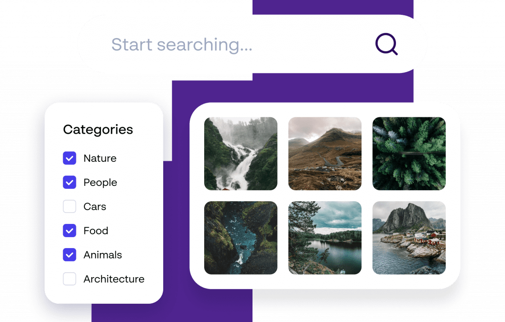 Manage & share your local assets