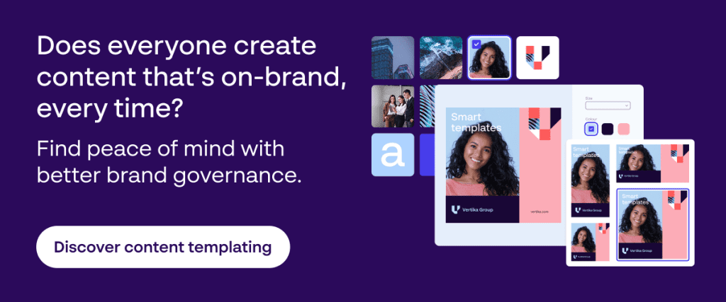 Discover how templated content creation empowers teams to scale with brand-approved design templates