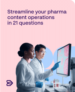 21-questions pharma content compliance checklist