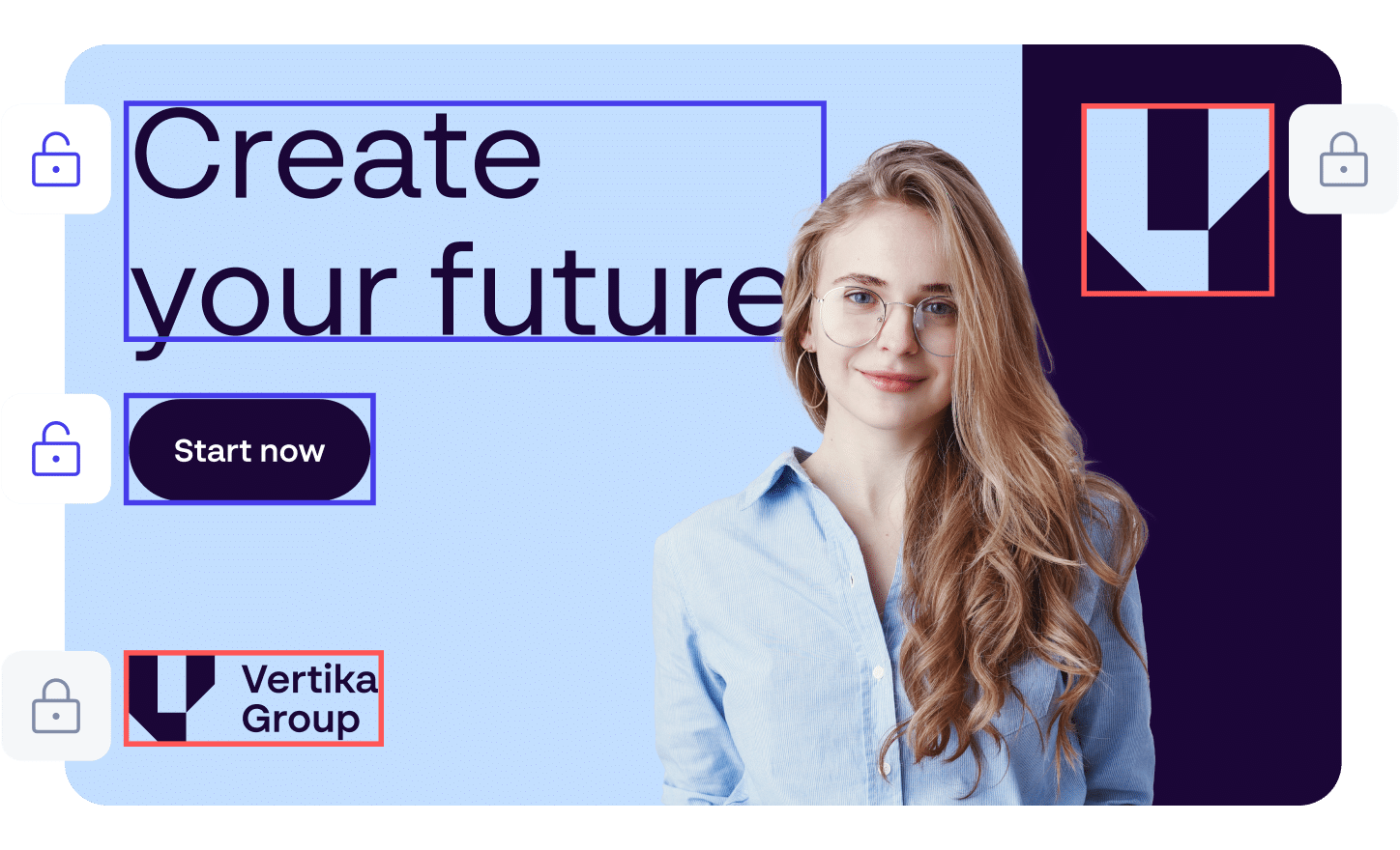 Franchise marketing team using brand-compliant content templates