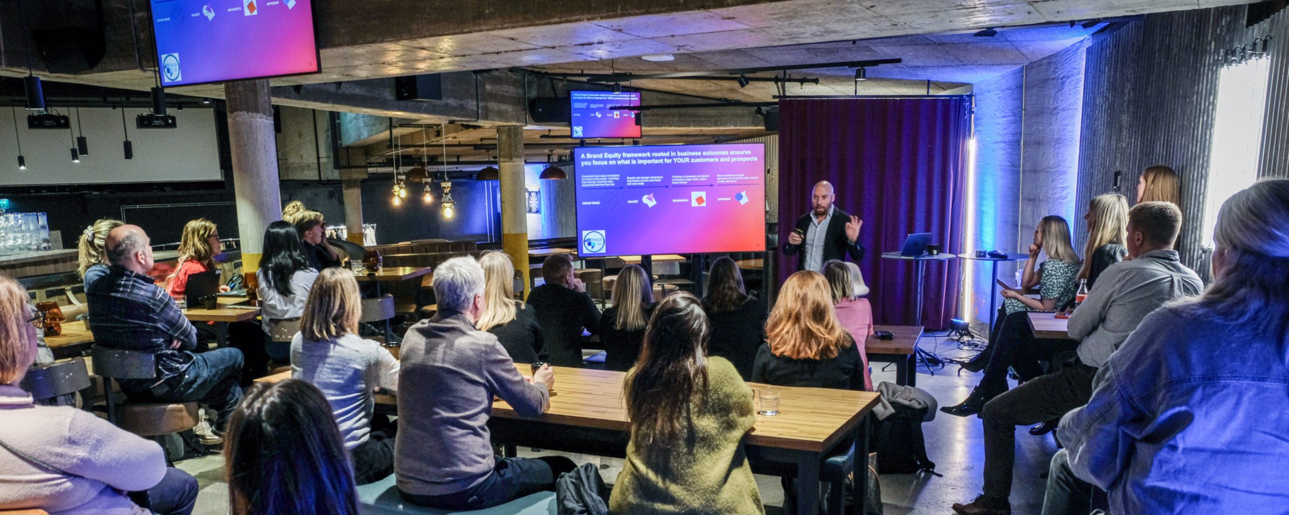 Jonathan Coham at Oslo event - Hvordan merkevareverdi kan drive langsiktig vekst