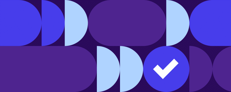 Abstract geometric brand pattern representing the Papirfly Roadmap 2026 milestones.