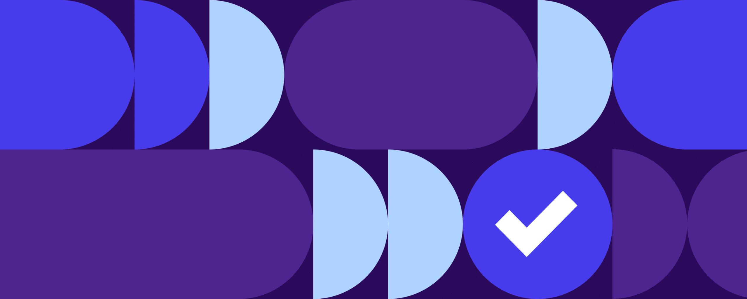 Abstract geometric brand pattern representing the Papirfly Roadmap 2026 milestones.